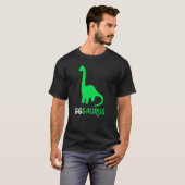 GG-Saurus Funny Dino Dinosaur GGSaurus T-shirt (Voorkant volledig)