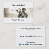 GG-Visitekaartjes Visitekaartje (Voorkant / Achterkant)