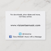 GG-Visitekaartjes Visitekaartje (Achterkant)