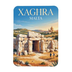 Ġgantija-tempels Malta Magneet