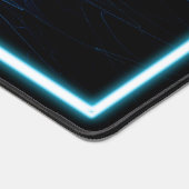 Ggloed Blue Shalom op Etched Star van David Bureaumat (Hoek)