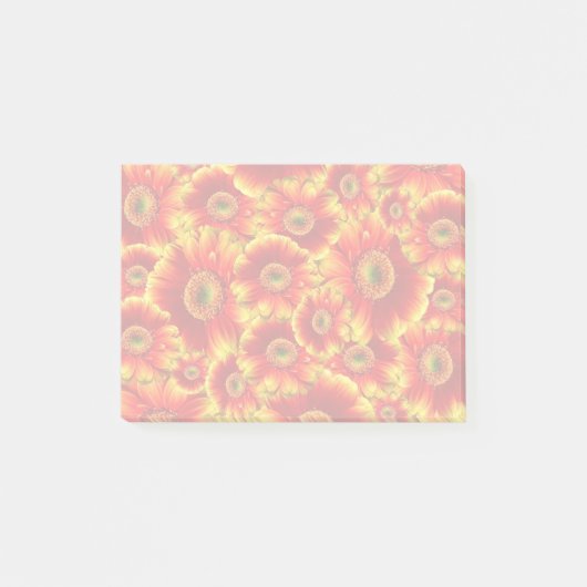 Ggloed Gerbera Daisies Post-it® Notes (Voorkant)
