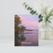 Ggloed Pink Morning Briefkaart (Staand voorkant)