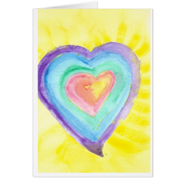 Ggloeiend hart (Voorkant)