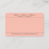 Ggloeiend Mandala - Visitekaartje (Achterkant)