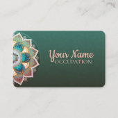 Ggloeiend Mandala - Visitekaartje (Voorkant)