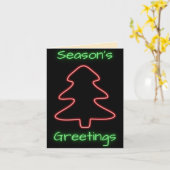 Ggloeiende feestdag van de Seizoenseizoen Kaart (Gele Bloem)