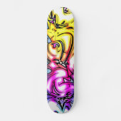 Ggloeiende graffiti skateboard (Voorkant)