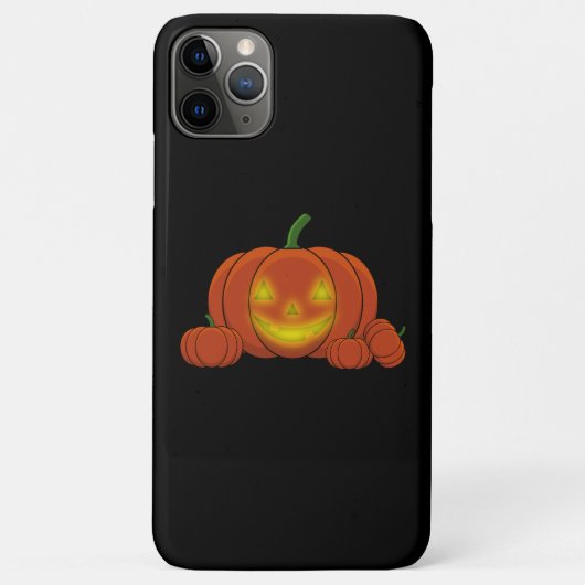 Ggloeiende Jack-o'-Lantern Pumpkin Case-Mate iPhone Case (Achterkant)