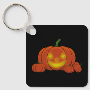 Ggloeiende Jack-o'-Lantern Pumpkin Sleutelhanger