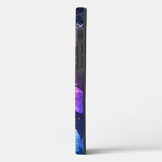 Ggloeiende nachtvlinders Case-Mate iPhone case (Achterkant / Links)