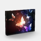 Ggloeiende nachtvlinders fotoblokken (Links)