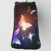 Ggloeiende nachtvlinders golfheadcover (Draai 90)