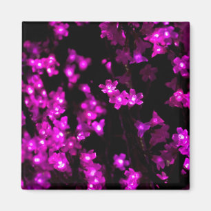 Ggloeiende roze ventilatorverlichting magneet