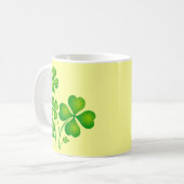 Ggloeiende Shamrocks Koffiemok (Voorkant links)