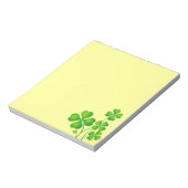 Ggloeiende Shamrocks Notitieblok (Gedraaid)