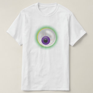 Ggloeiende Zombie Monster Eyeball Halloween eye T-shirt
