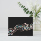 Ggloeiliefde Briefkaart (Staand voorkant)