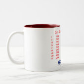 GGRoadTour2 Tweekleurige Koffiemok (Links)