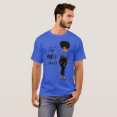 GGT Slecht Meisje Te Veel Saus Afro Lady Jeans T-shirt (Voorkant volledig)