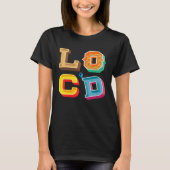 GGT Unique Block Letters Locu2019d Hair Melanin Cr T-shirt (Voorkant)