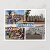 GH — Ghana Briefkaart (Voorkant)