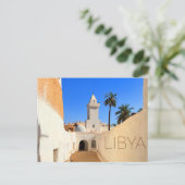Ghadames, carte postale de voyage en Libye (Debout devant)