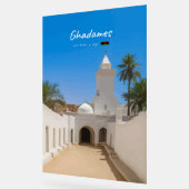 Ghadames, Libye - Mosquée Blanche (Angle)