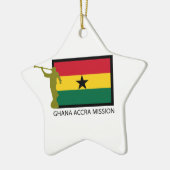 GHANA ACCRA MISSIE LDS CTR KERAMISCH ORNAMENT (Links)