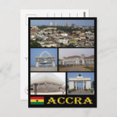 Ghana - Accra - Mosaic - Briefkaart (Voorkant / Achterkant)
