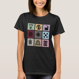 Ghana Adinkra Symbool – Afrikaans erfgoed en wijsh T-shirt