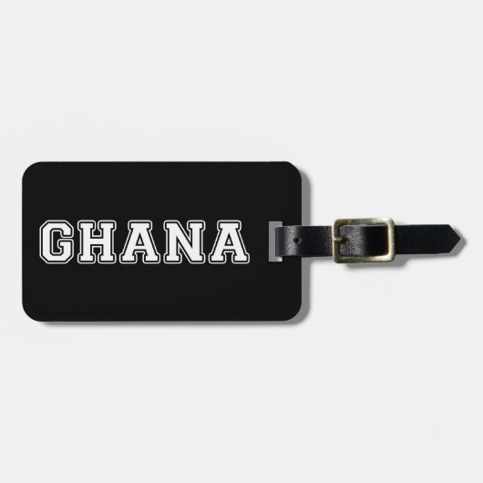Ghana Bagagelabel (Voorkant horizontaal)