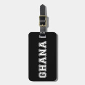 Ghana Bagagelabel (Voorkant verticaal)