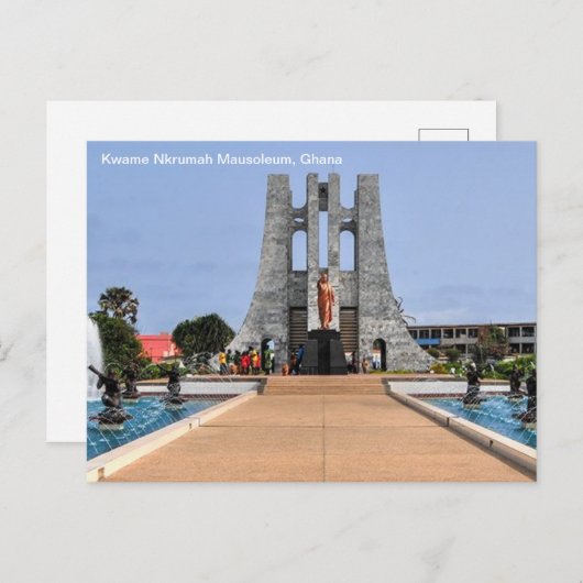 Ghana Briefkaart (Voorkant / Achterkant)