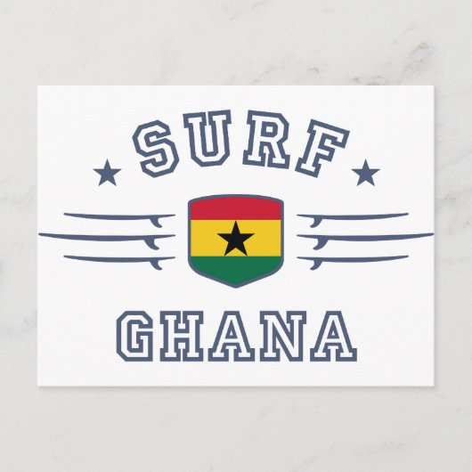 Ghana Briefkaart (Voorkant)