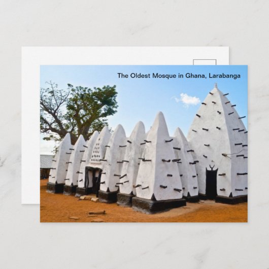 Ghana Briefkaart (Voorkant / Achterkant)