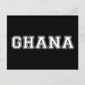 Ghana Briefkaart (Voorkant)