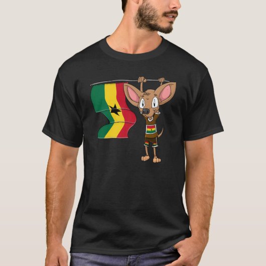 Ghana Chihuahua T-shirt (Voorkant)