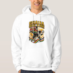 Ghana Doel Modus Skelet Aanvaller Naties Streetwea Hoodie