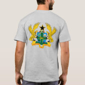 Ghana Fête de l'Indépendance Drapeau T-shirt (Dos)