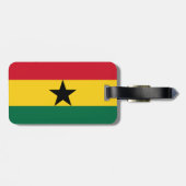 Ghana Flag Bagagelabel (Achterkant horizontaal)