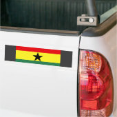 Ghana Flag Bumpersticker (Op Truck)