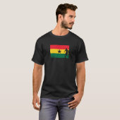 Ghana Flag Cup T-Shirt (Voorkant volledig)