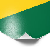 Ghana Flag Foto Afdruk (Hoek)