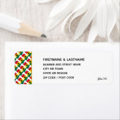 GHANA FLAG | Kaart Sticker Return Address Label (Insitu)