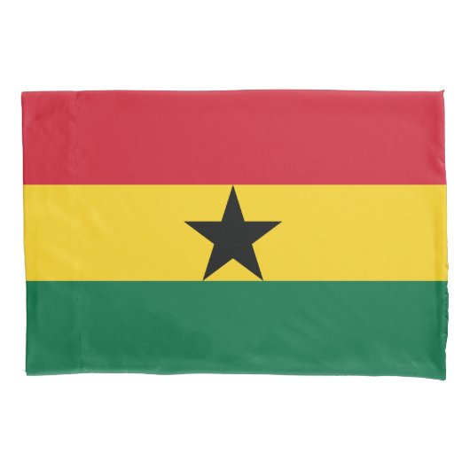 Ghana Flag Kussensloop (Voorkant)
