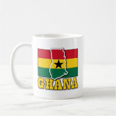 Ghana Flag Land Koffiemok (Links)