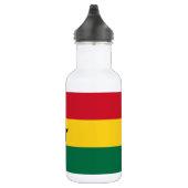 Ghana Flag Liberty Bottle Waterfles (Rechts)
