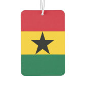 Ghana Flag Luchtverfrisser (Achterkant)