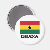 Ghana Flag Magneet (Voorkant / Achterkant)